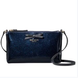 Kate Spade Sparkling Midnight Blue Crossbody Bag